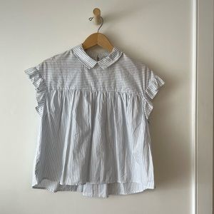 Vintage ruffle blouse